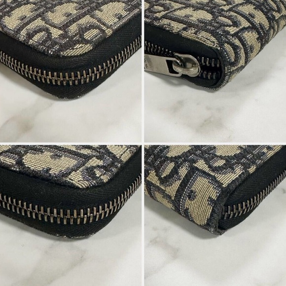Christian Dior Long wallet oblique round - Picture 7 of 8